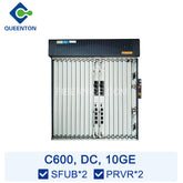 ZTE C600 OLT 10GE DC (19 pulgadas) 15 ranuras equipadas con 2*SFUB 2*PRVR